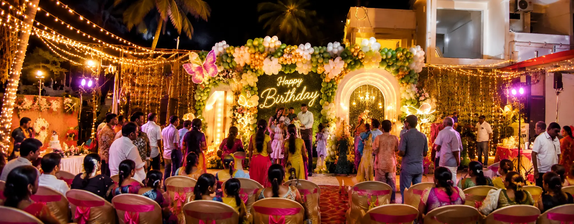 Event venue at Sathya Garden Resort, top event resort in Coimbatore for weddings parties and corporate gatherings
